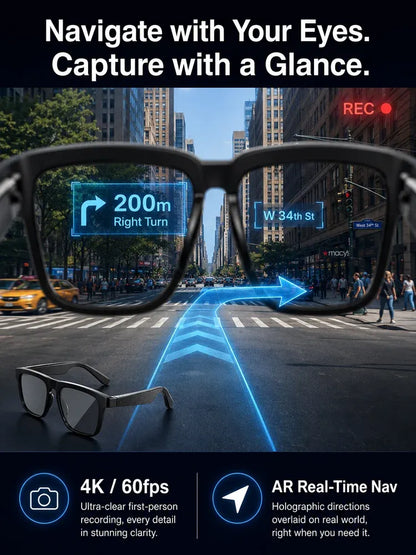 AI-smart Bluetooth glasses🕶️