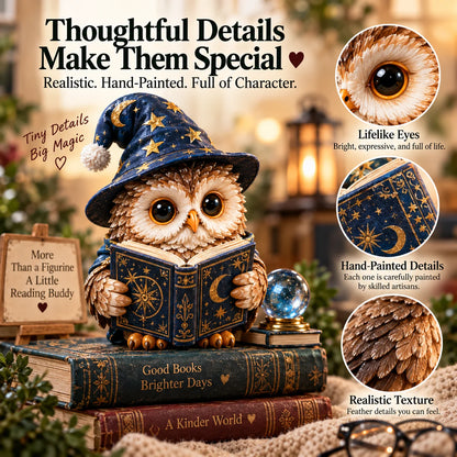 🦉 24 Days Of Owl Stories — Bookish Owls & Christmas Owl Village Collection