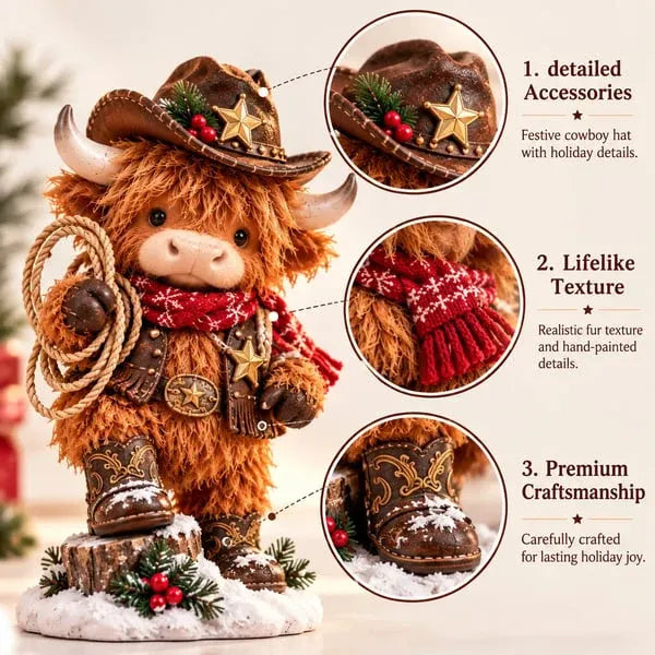 🐮🎄24 Days of Cowboy Christmas – Highland Cow Advent Calendar