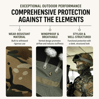 Breathable Mesh Tactical Hat