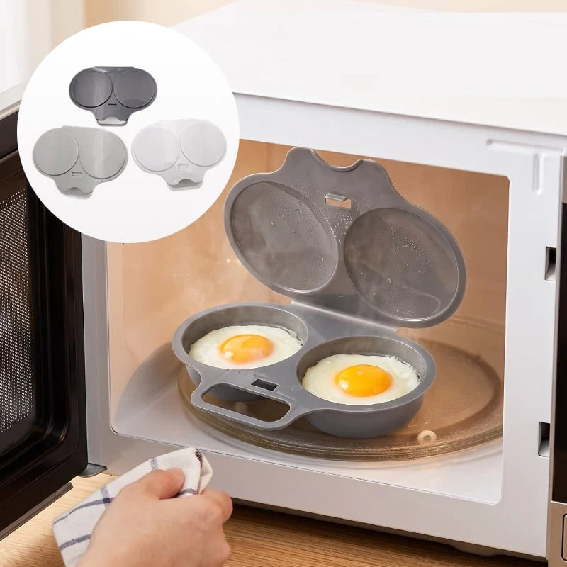 ⚡ Microwave Egg Poacher – Perfect Eggs in Minutes