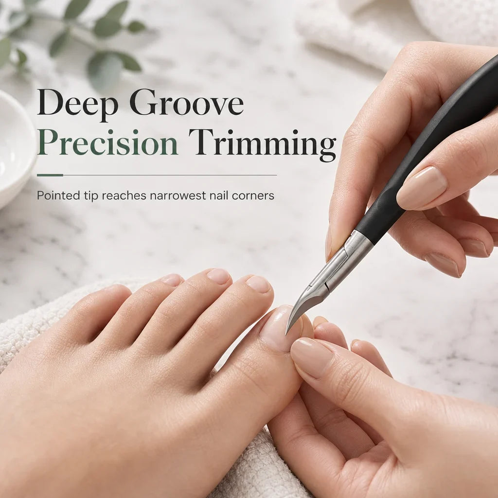 🦶 Limited-time 40% Off! ⚡ Stainless Steel Ingrown Toenail Clipper Set – Precise, Sturdy, Portable ✨