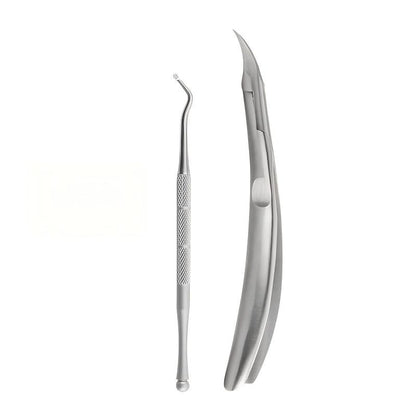 🦶 Limited-time 40% Off! ⚡ Stainless Steel Ingrown Toenail Clipper Set – Precise, Sturdy, Portable ✨