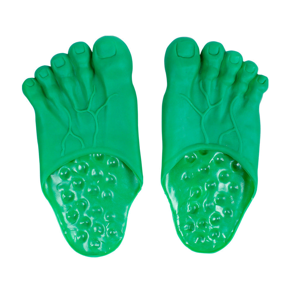 😂 Bigfoot Funny Feet Slippers – Realistic Oversized Novelty House Shoes