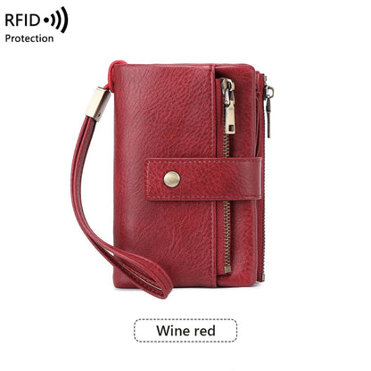 Women's RFID Blocking  Leather Wallet
