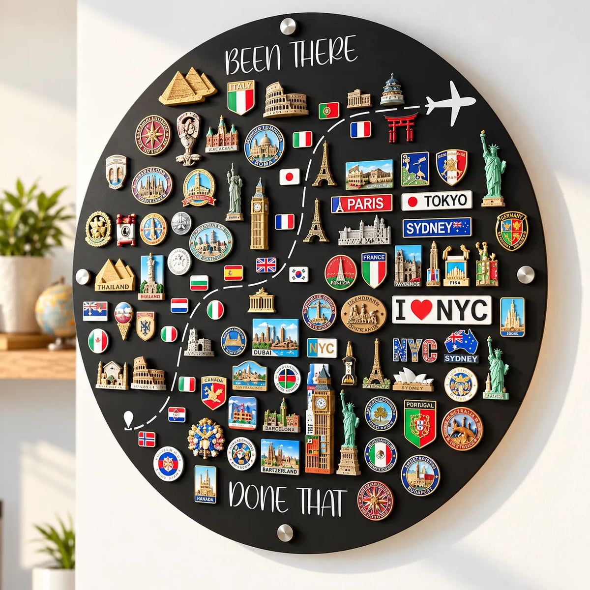 ✈️ Travel Magnet Board