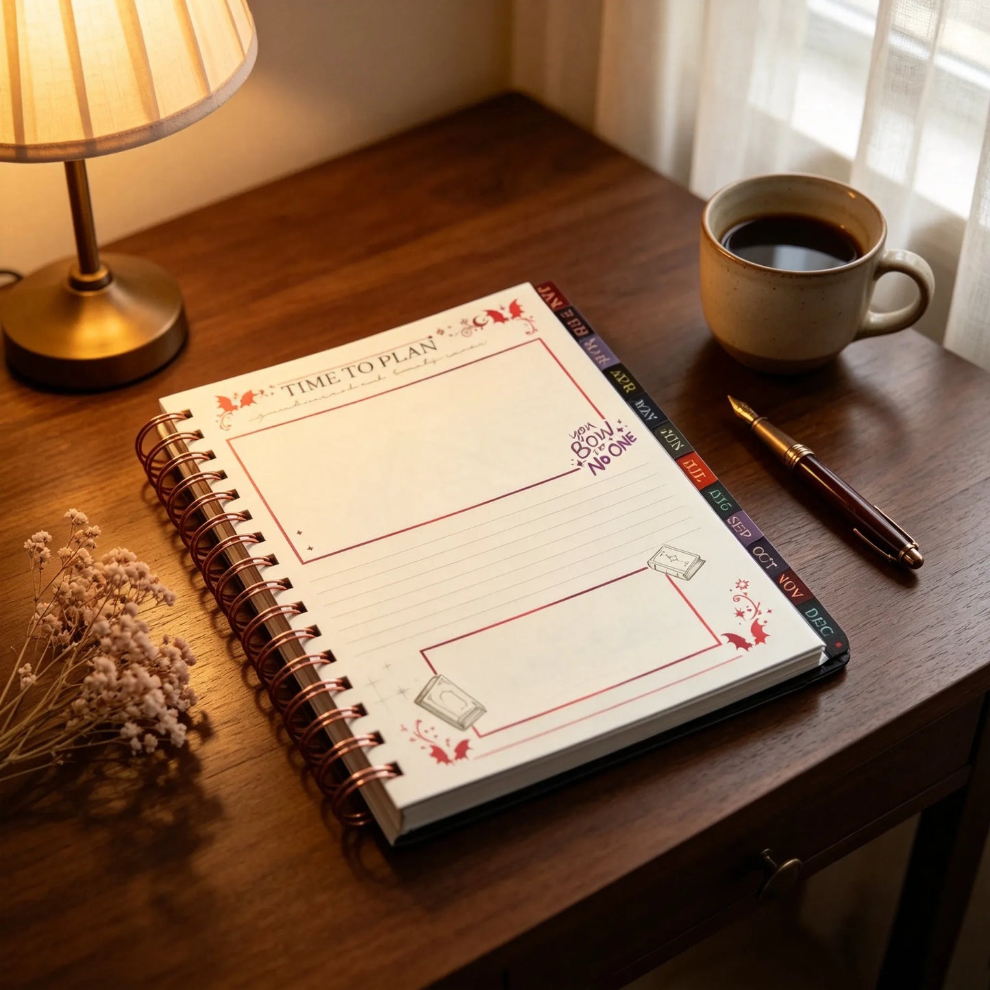 🌙 A Court of Thorns and Roses: Velaris 2027 Weekly Planner ✨ Officially Licensed Fantasy Organizer