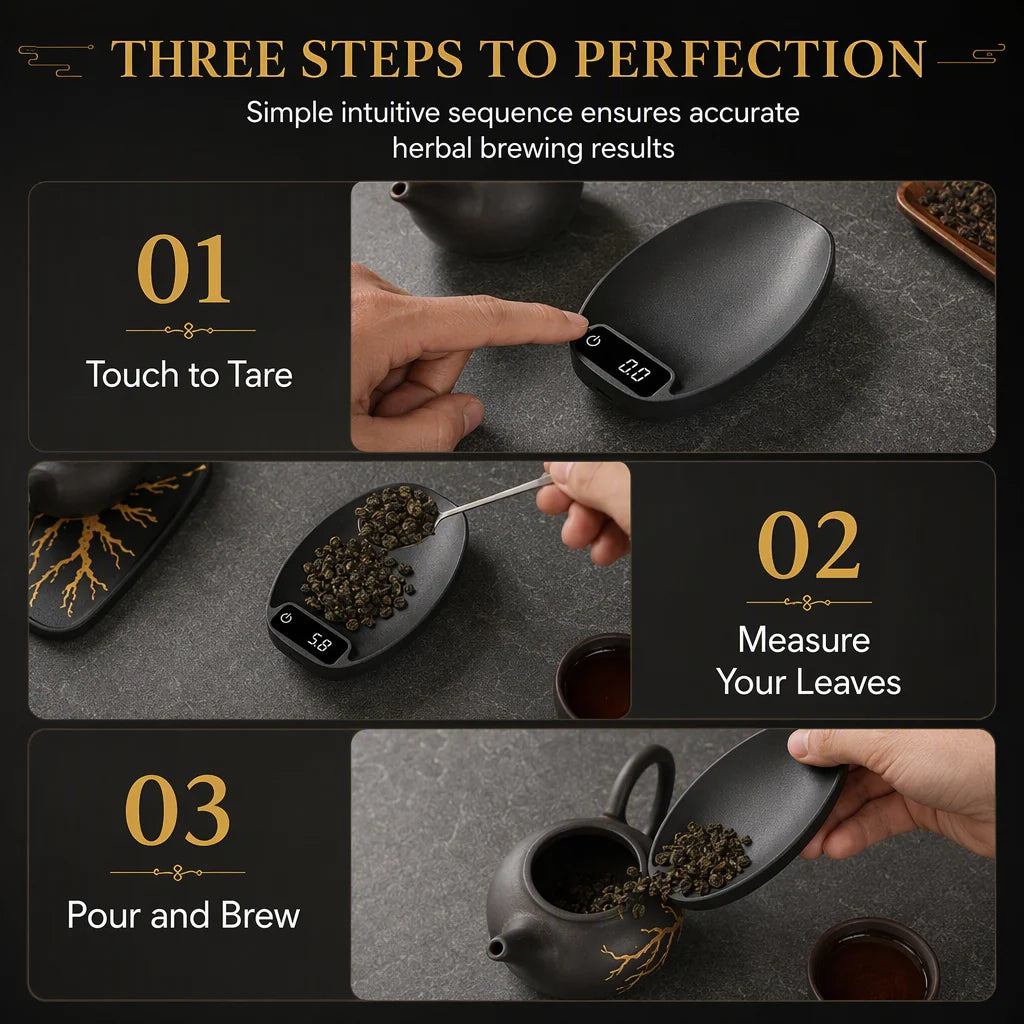 🍵digital Tea Scoop Scale And Electronic Weighing Spoon For Tea Leaves And Coffee