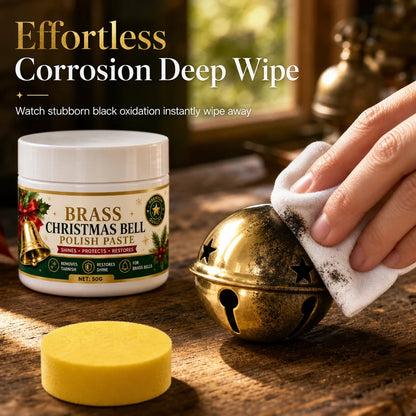📢 47% Off! Brass & Copper Polish Cream – Removes Tarnish & Restores Shine To Bells & Home Decor ✨⭐