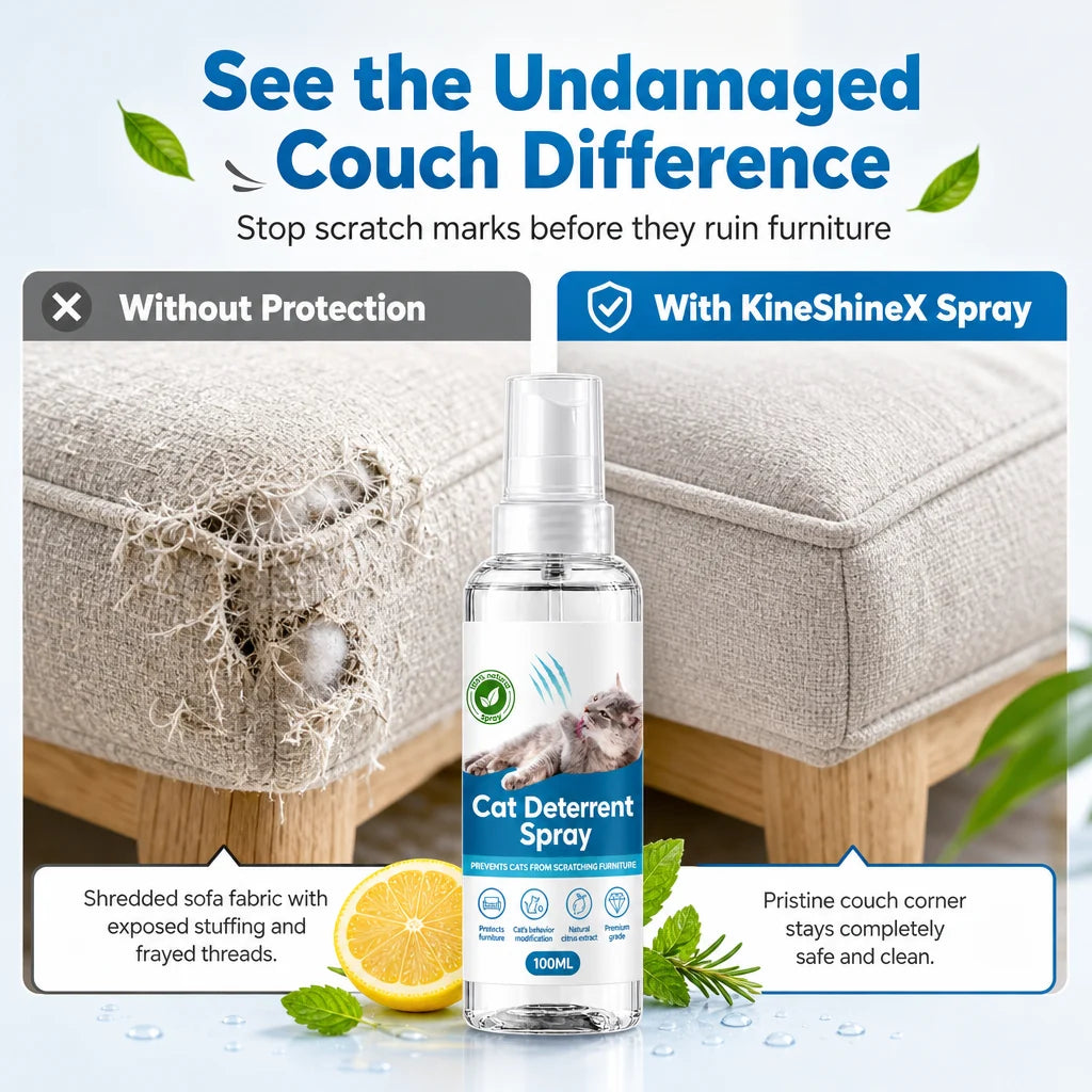 🐱buy 2 Get 1 Free + 50% Off! 🎁cat Scratch Deterrent Spray
