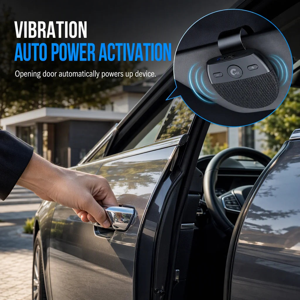 🚗 Sp11 Bluetooth Sun Visor Speakerphone