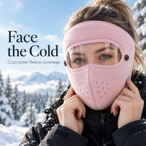 ❄️ Winter Thermal Balaclava with Removable Shield