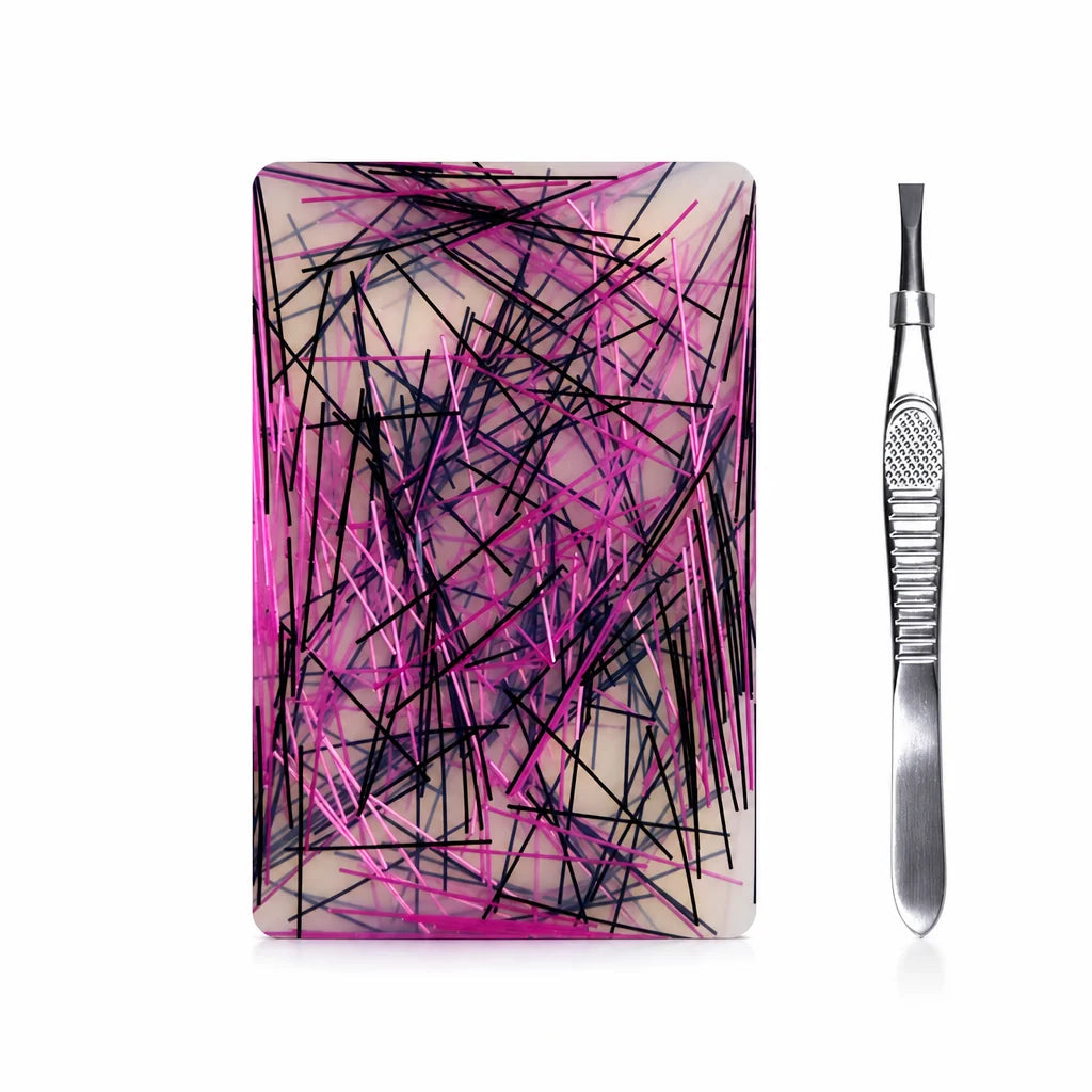 🎄christmas Best Gift Idea🎁rectangular Skin Picking Fidget Toy With Tweezers