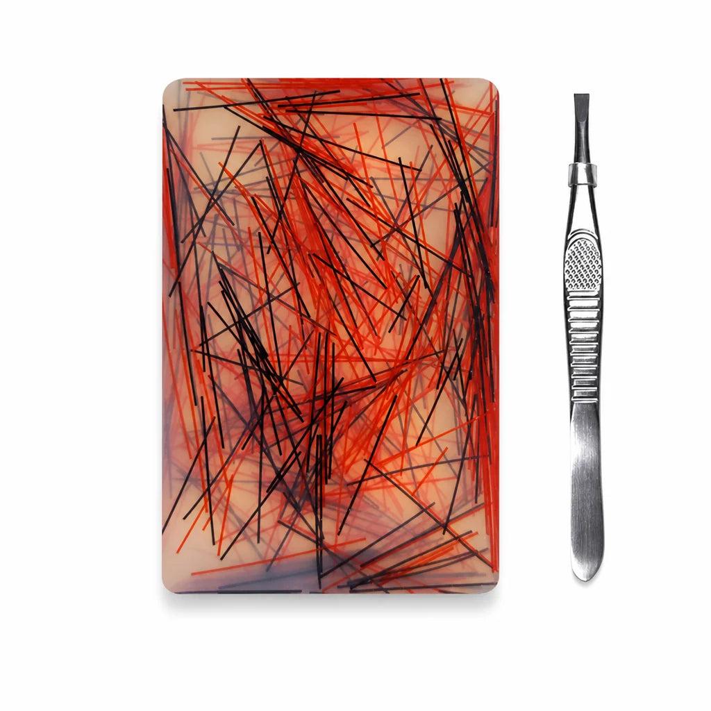 🎄christmas Best Gift Idea🎁rectangular Skin Picking Fidget Toy With Tweezers