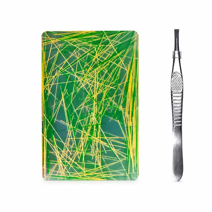 🎄christmas Best Gift Idea🎁rectangular Skin Picking Fidget Toy With Tweezers