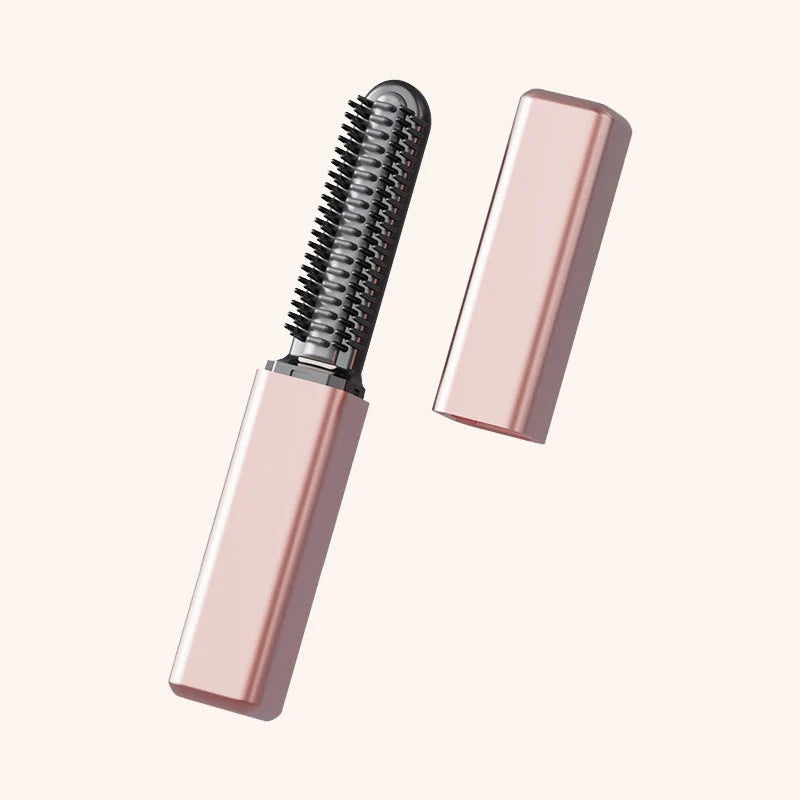 ⭐✨ Compact Wireless Hot Comb – Handy Bang Styling Companion!