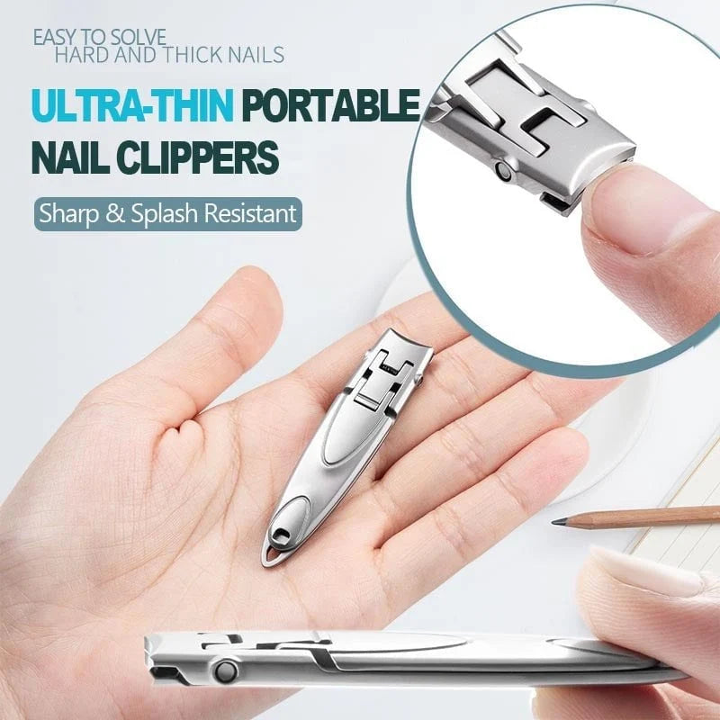 🔥50% Off!!📢💅 Ultra-thin Portable Nail Clippers – Slim, Lightweight & Travel-ready, Keep Neat Nails Wherever You Go ✨