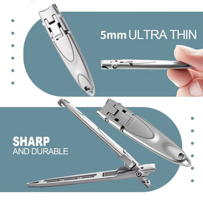 🔥50% Off!!📢💅 Ultra-thin Portable Nail Clippers – Slim, Lightweight & Travel-ready, Keep Neat Nails Wherever You Go ✨
