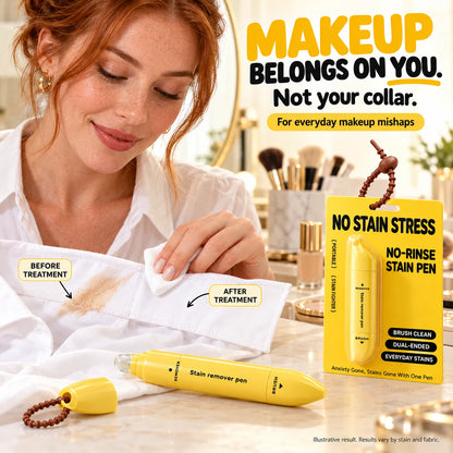 🖊️ Portable Dual-Head Stain Remover Pen - Waterless Stain Cleaning💧