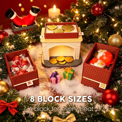 🎅 Chimney Drop Candy Advent Calendar 🍬 25-Day Interactive Christmas Countdown
