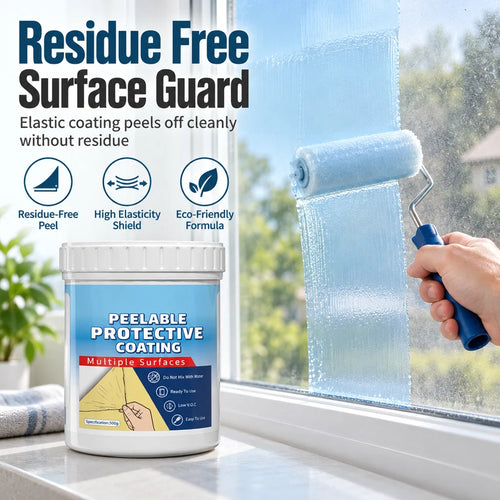 🥳2026 Hot Sale🥳💞50k+ Sold! 🛡️✨ 50% Off! Water-based Peelable Protective Coating – Shields Windows & Floors During Renovation, Peels Off Cleanly With No Residue. Eco-friendly & Tear-resistant! 🏠✅
