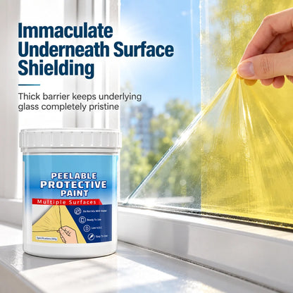 🥳2026 Hot Sale🥳💞50k+ Sold! 🛡️✨ 50% Off! Water-based Peelable Protective Coating – Shields Windows & Floors During Renovation, Peels Off Cleanly With No Residue. Eco-friendly & Tear-resistant! 🏠✅