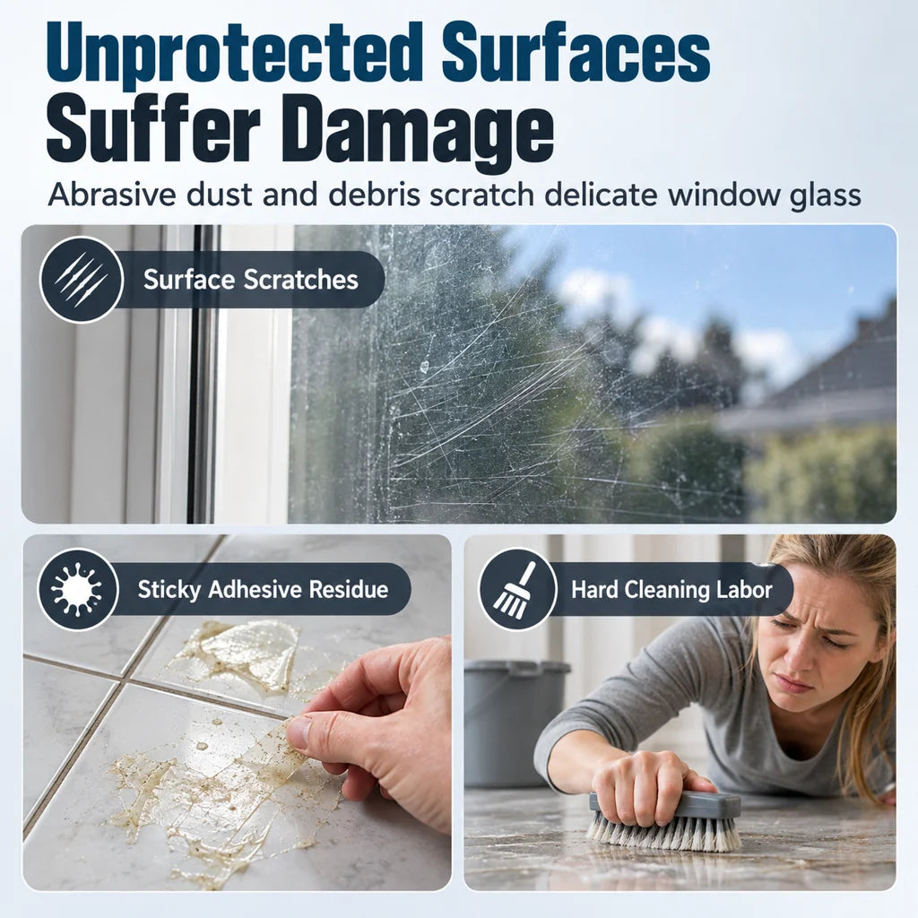 🥳2026 Hot Sale🥳💞50k+ Sold! 🛡️✨ 50% Off! Water-based Peelable Protective Coating – Shields Windows & Floors During Renovation, Peels Off Cleanly With No Residue. Eco-friendly & Tear-resistant! 🏠✅