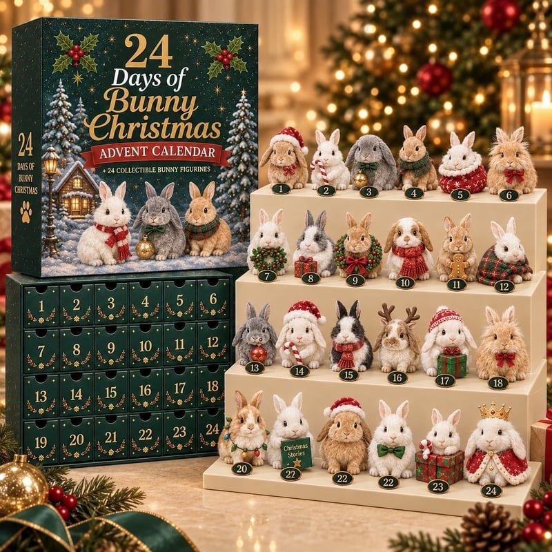 ✨🏆Early Holiday Sale 49% OFF🐇 2026 Christmas Bunny Collection