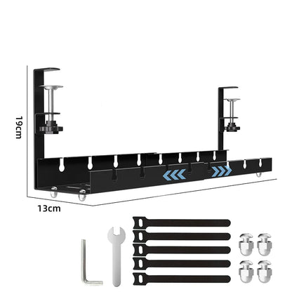 📢📢40%  Off !! ⏰under Desk Cable Organizer