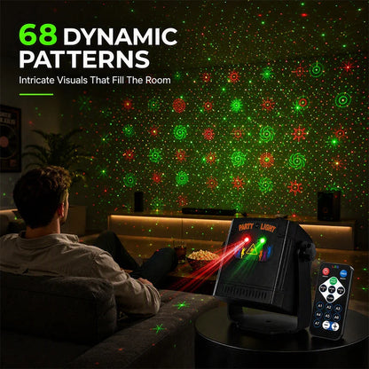 Rechargeable Party Laser Light with Remote Control