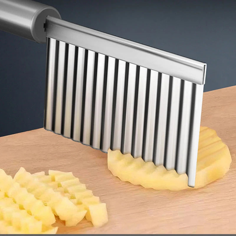 Stainless Steel Crinkle Cut Knife