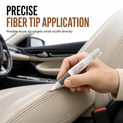 Leather Touch Up Pen For Shoes Bags Sofas And Jackets Color Restoration And Scratch Repair