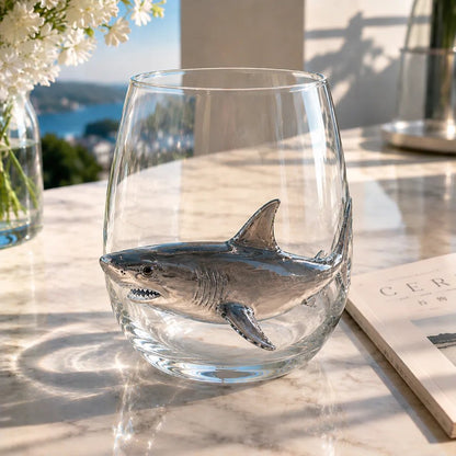 🌊 3D Ocean Animal Artisan Glassware Collection for Fresher Sips, Coastal Elegance & Elevated Home Bar Vibes