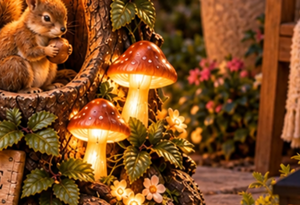 Glowing Mushrooms