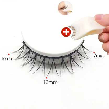 🥳2026 HOT SALE🥳💞50K+ SOLD!👁️✨Reusable Self‑Adhesive False Eyelashes – No glue needed, just press & go. Natural curl, reusable & easy to remove. A beauty game‑changer! 💕🌸