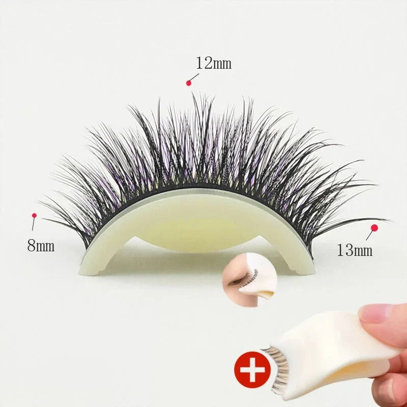 🥳2026 HOT SALE🥳💞50K+ SOLD!👁️✨Reusable Self‑Adhesive False Eyelashes – No glue needed, just press & go. Natural curl, reusable & easy to remove. A beauty game‑changer! 💕🌸