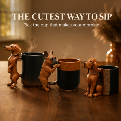 (🌲Early Christmas Sale- 49% OFF)🐕Handmade Dachshund Mug