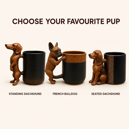(🌲Early Christmas Sale- 49% OFF)🐕Handmade Dachshund Mug