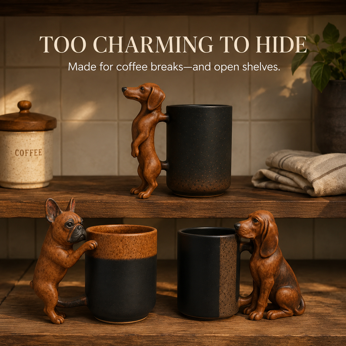 (🌲Early Christmas Sale- 49% OFF)🐕Handmade Dachshund Mug