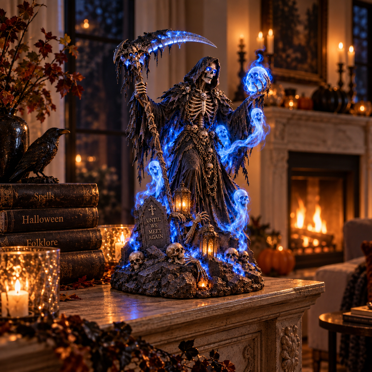 ⭐💀 LAST DAY 49% OFF🔥 – The Glowing Reaper Has Arrived!