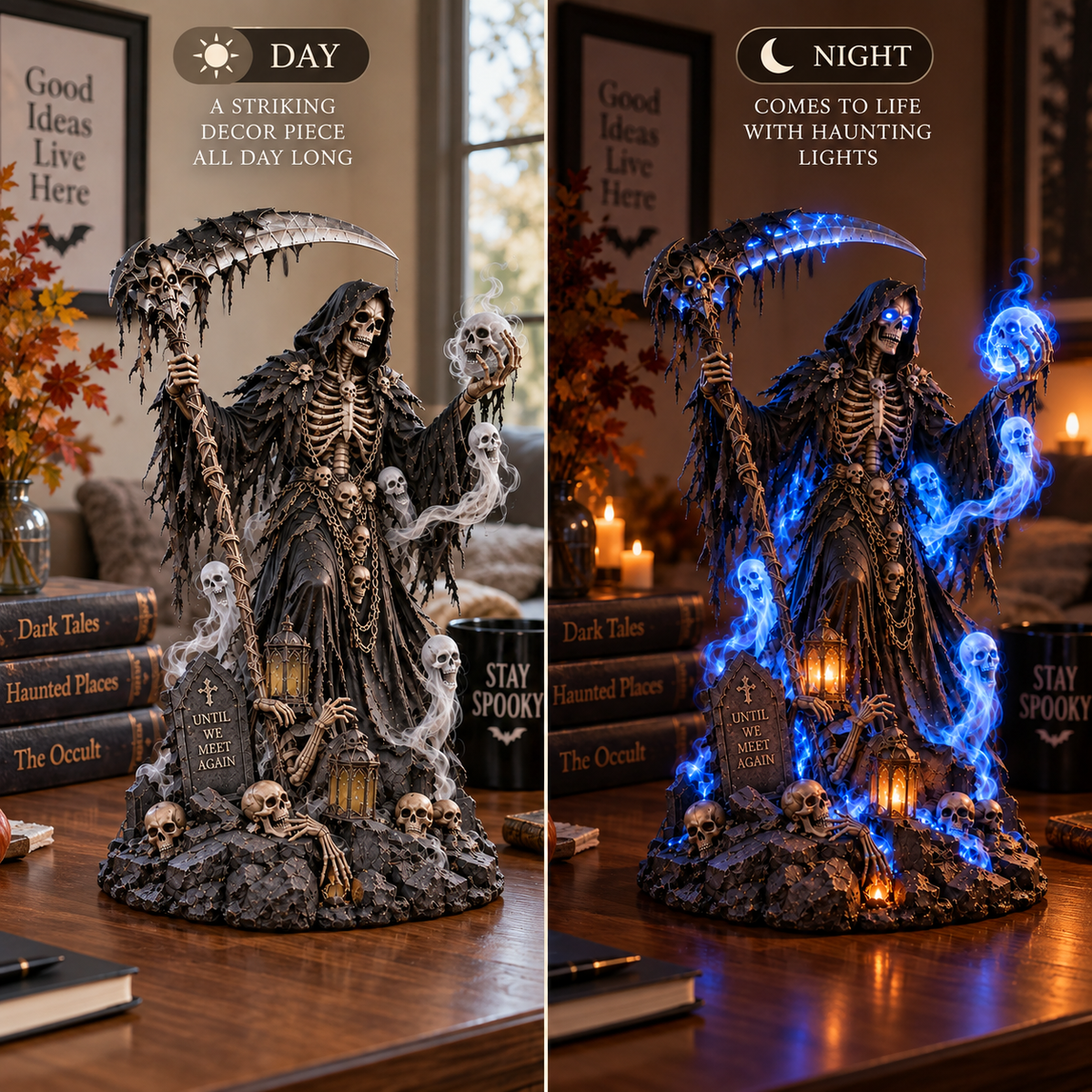 ⭐💀 LAST DAY 49% OFF🔥 – The Glowing Reaper Has Arrived!