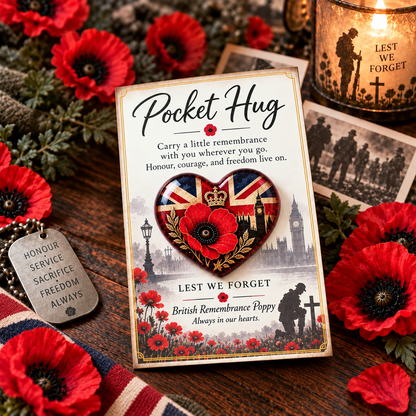 🌺 Pocket Hug™ Remembrance - A Little Keepsake of Love, Honor & Memories