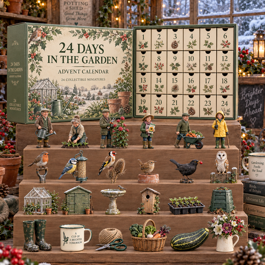 CHRISTMAS KICKOFF 48% OFF -Gardening Life Advent Calendar 2026 - 24-Day Festive Countdown Blind Box - Gift For Gardening Life Lovers