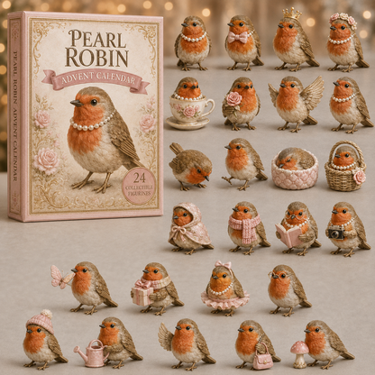 49% OFF - Robin Christmas Advent Calendar 2026 - 24-Day Festive Countdown,  Charms Blind Box - Gift For Robin Lovers