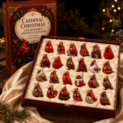 Cardinal Christmas 24-Day Countdown Calendar