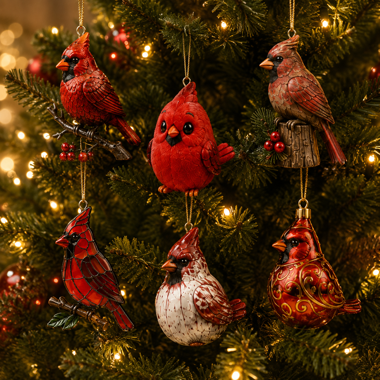 Cardinal Christmas 24-Day Countdown Calendar