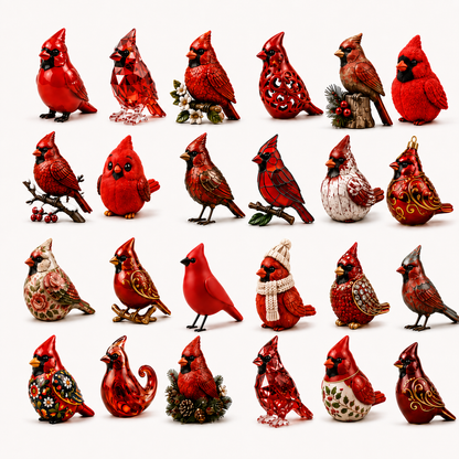 Cardinal Christmas 24-Day Countdown Calendar