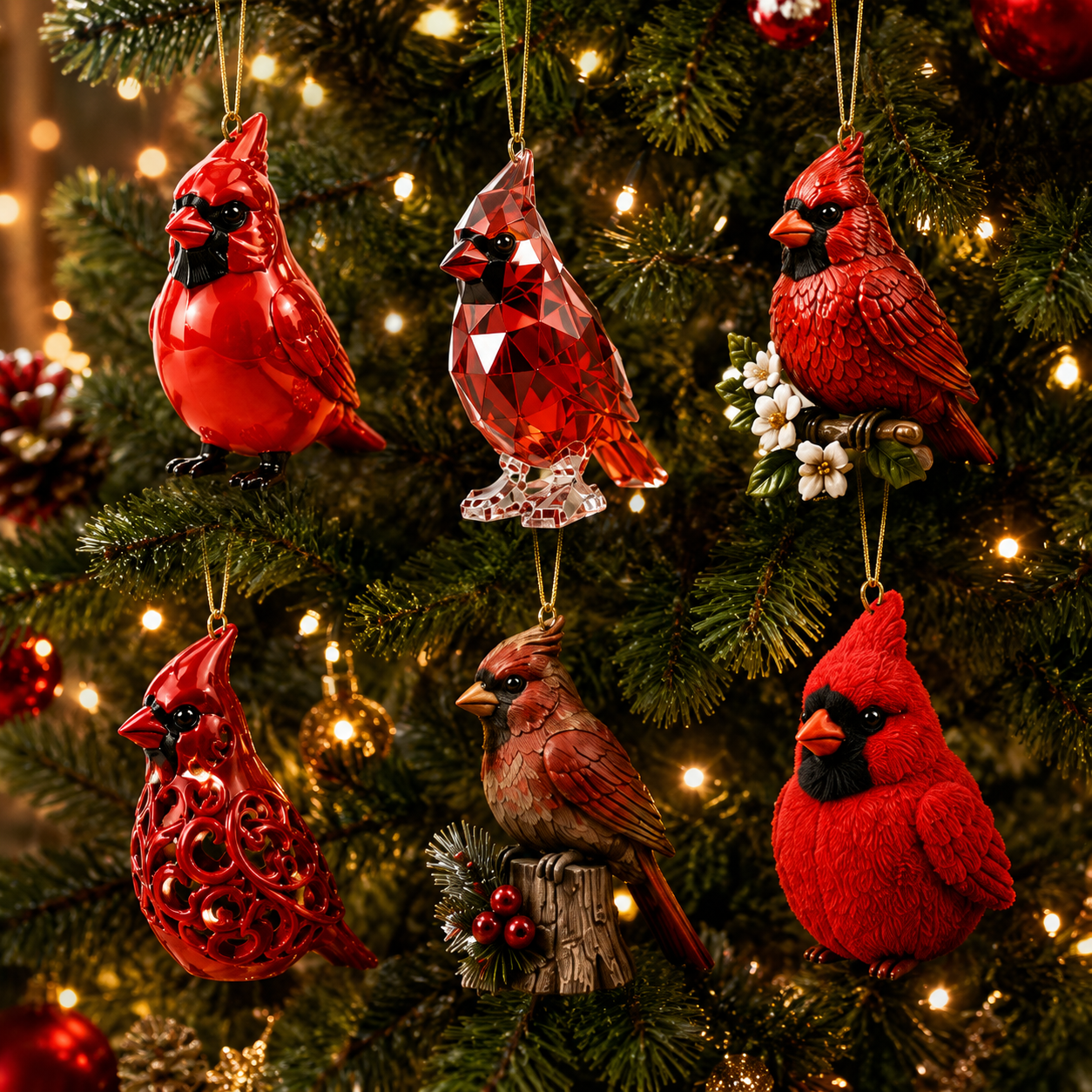 Cardinal Christmas 24-Day Countdown Calendar