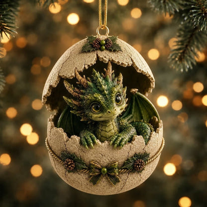 🎁Last Day 47% OFF-🦖 Dragon Egg Christmas Ornament