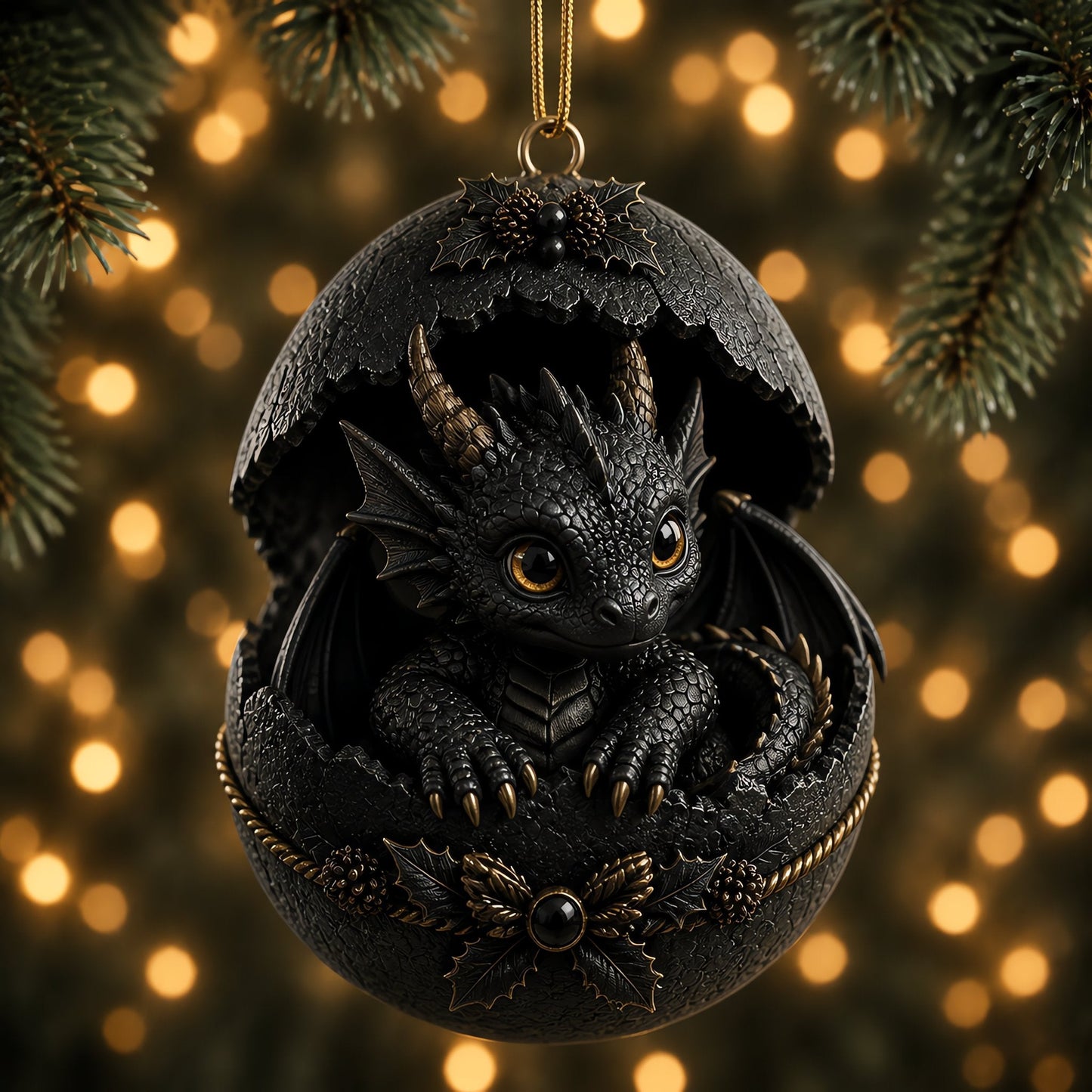 🎁Last Day 47% OFF-🦖 Dragon Egg Christmas Ornament